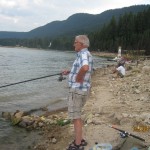 Рыбалка на озере Доспат